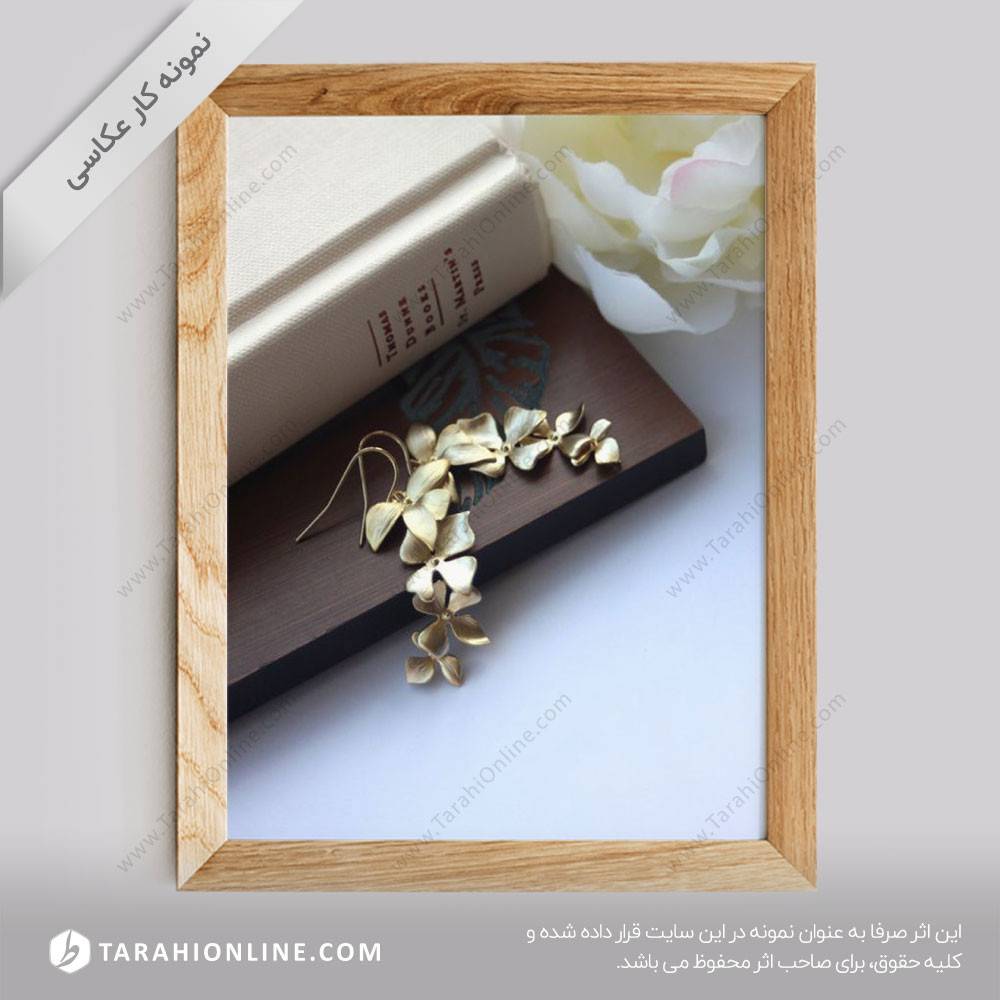 عکاسی از جواهرات - گوشواره 4